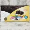 CONFETTI AMORINI CRISPO COLORI ASSORTITI AL CIOCCOLATO